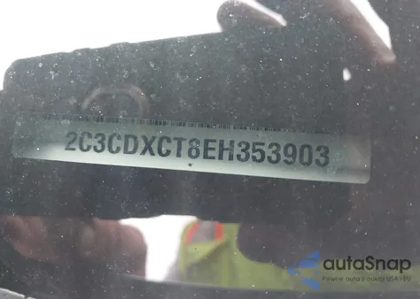 2014 Dodge Charger R/T Plus z USA, uszkodzony, nr VIN 2C3CDXCT8EH353903